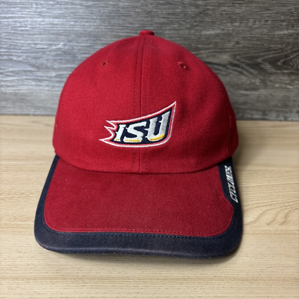 Gear For Sports Iowa State Cyclones Hat Cap Strap Back Red Black NCAA Mens ISU